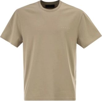 Hogan T-shirt girocollo - - Tops - Uomo - Beige - S