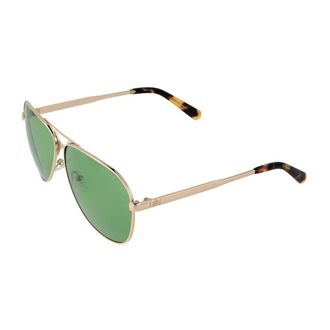 Guess Accessoires, Heren, Geel, ONE Size, Aviator Zonnebril met Gespiegelde Glazen, UV-Bescherming