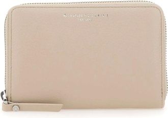 Gianni Chiarini Accessoires, Dames, Beige, ONE Size, Leer, Grain Wallet
