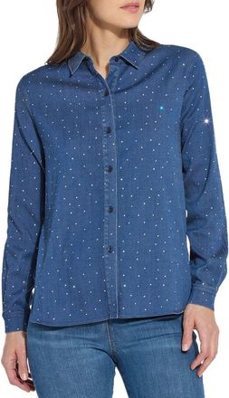 Lyssé Cataleya Crystal St Chambray Shirt