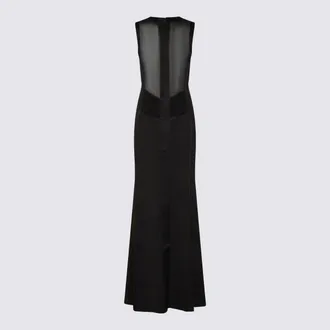 Elisabetta Franchi Womens Dresses Nero Plea