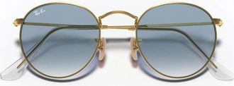 Ray-Ban Rb 3447N Ronde Zonnebril - unisex - Zonnebrillen - Geel - 53 MM - Accessoires