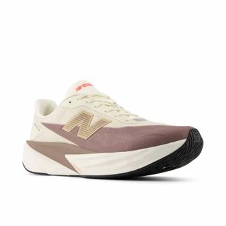 New Balance Mens Fuelcell Rebel V5 Shoes In Angora