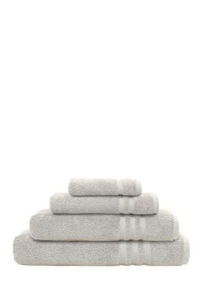 Linum Home Textiles Denzi 4-Piece Towel Set - Grey at Nordstrom Rack