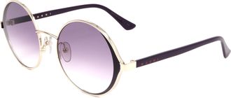 Marni Womens 58mm Gold Purple Sunglasses