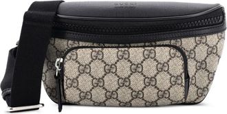 Gucci Eden Waist Bag GG Coated Canvas Medium belt bag - Zwart