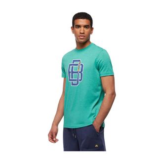 Brooks Brothers Graphic T-Shirt - male - Brooks Brothers - T-Shirts - Green - 2XL - Tops