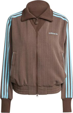 adidas Sweater met rits - Bruin