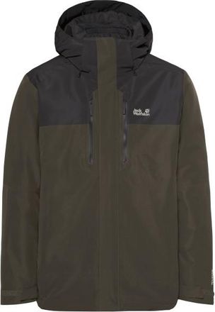 Jack Wolfskin Jasper Pro 3in1 Jacket Doppeljacke f&uuml;r Herren | braun