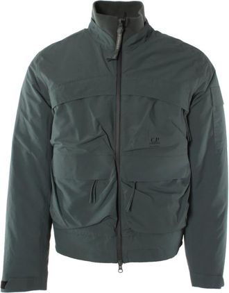 C.P. Company Micro-M Jacket - Heren - Zomerjassen - Groen - S - Polyester - Jassen