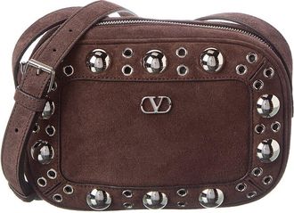 Valentino Nellcote Suede Crossbody