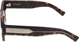 Saint Laurent Mens Sl Sunglasses Havana Acetate