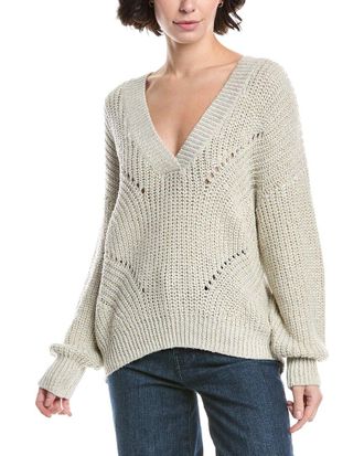 525 america Lofty Shine Pullover Sweater