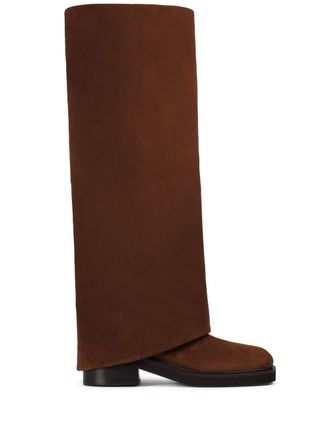 Le Silla 50mm Harley boots - women - Suede - 38.5 - Brown