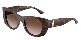 Jimmy Choo London JC5066U 500213 Womens Sunglasses Tortoiseshell Size 52