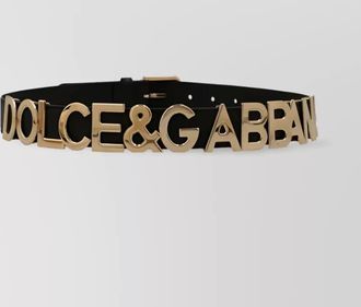 Dolce & Gabbana leather belt