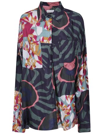 Dries Van Noten Shirt Fluid Twill Casia