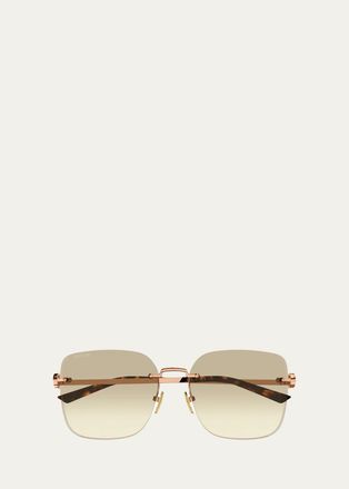 Gucci Generation Interlocking G 60MM Butterfly Sunglasses