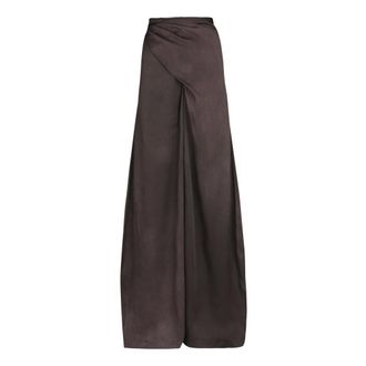 Cortana Broeken, Dames, Rood, XS, Satijn, Ocaso Wrap Broeken