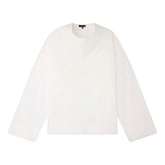 SOEUR Soeur, Overhemden, Dames, Wit, 2Xs, Katoen, Fidji Cowl-Neck Blouse