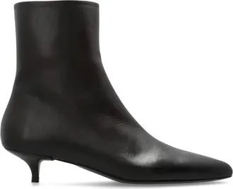 Mars&egrave;ll Schoenen, Dames, Bruin, 36 EU, Leer, Longiforma Laarsjes met Hak