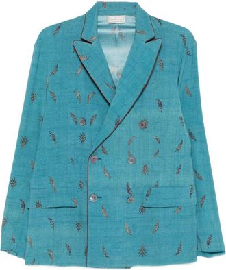 Pierre-Louis Mascia Womens Jackets Clear Blue