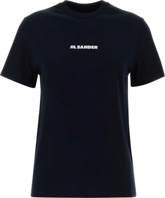 Jil Sander Black Cotton T Shirt