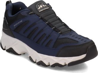 Skechers Mens Crossbar Cedar, Navy/Black, 10.5