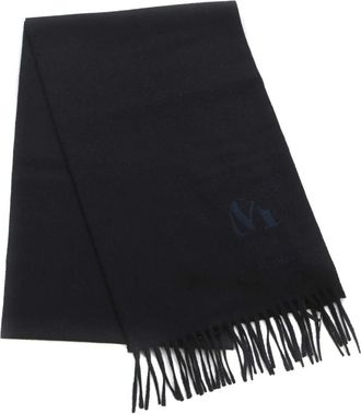Max Mara Iconische Camel Sjaal - unisex - Wintersjaals - Zwart - ONE Size - Wol - Accessoires