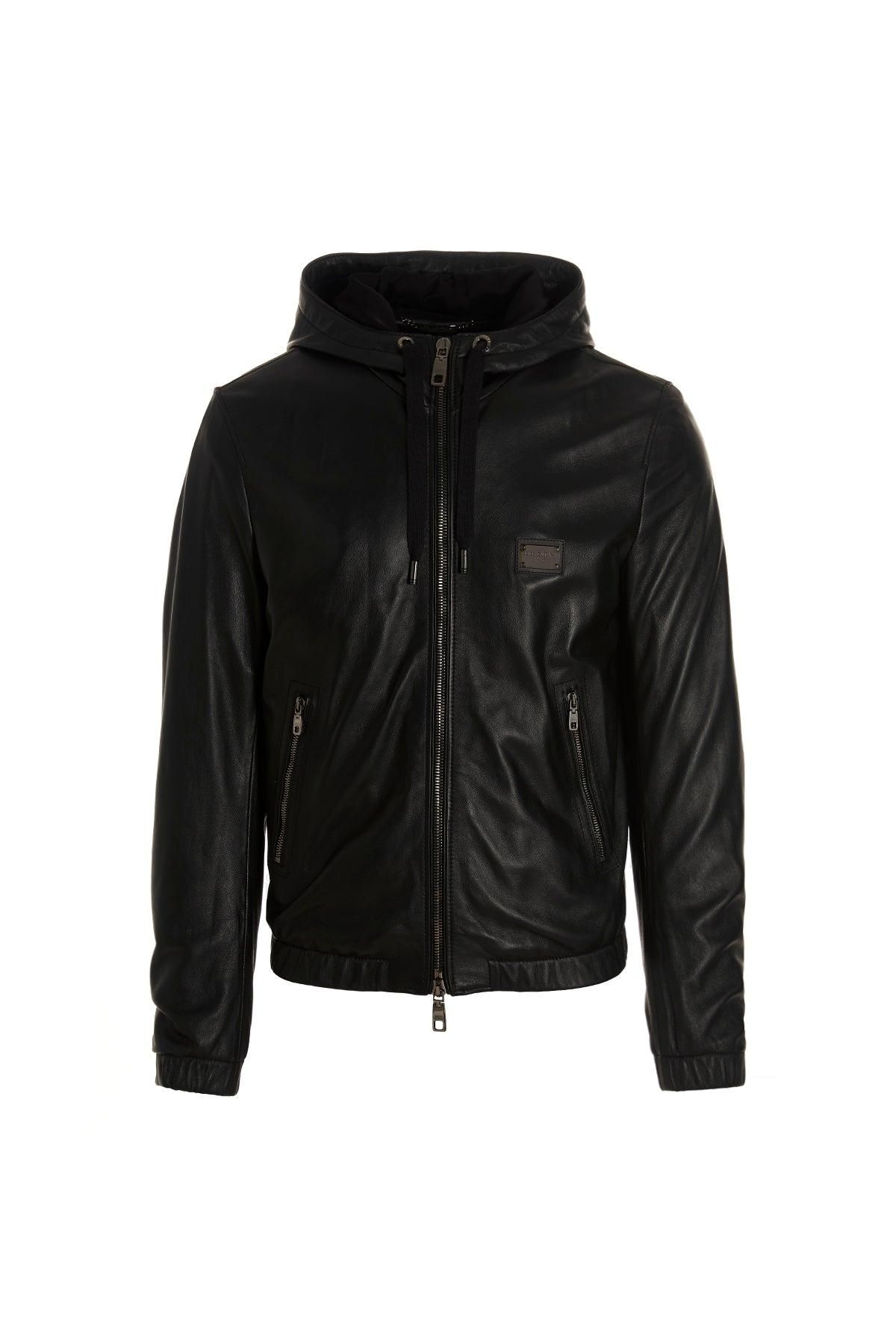Dolce & Gabbana zip-up hooded jersey jacket from $1,420.00
