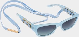Barton Perreira Cora AGB Square Acetate & Plastic Sunglasses