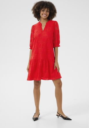 Culture Jurk Relaxed fit red