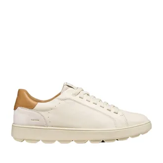 Geox Spherica Ecub-1 B Beige Minimalist Sneakers