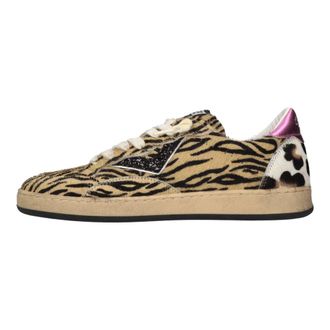 4B12 Schoenen, Dames, Veelkleurig, 37 EU, Leer, Play New Sneaker