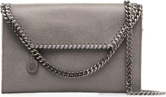 Stella McCartney Grey Falabella mini crossbody bag