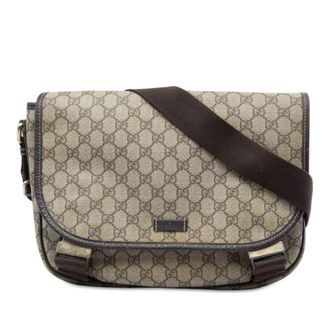 Gucci Pre-owned Gucci GG Supreme Crossbody Unisex TU3I691VCRW480QO