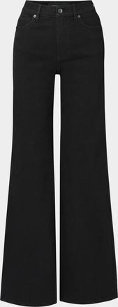 Veronica Beard Taylor Stretch Denim Wide-Leg Jeans