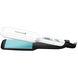 Remington Plancha De Pelo De Cer&aacute;mica Remington S8550 Con Aceite De Arg&aacute;n Y Carcasa Lcd