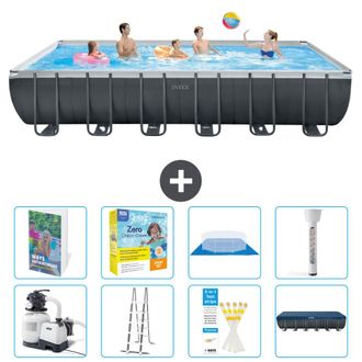 Intex Piscina Ultra Xtr Rectangular - 732x366x132 Cm - 9-piezas S532
