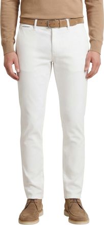 Alberto Pantalon wit slim fit Rob-o