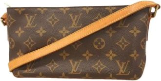 Louis Vuitton Pre-owned Mini Bags, female, Brown, Size: ONE SIZE Pre-owned Trotteur Shoulder Bag