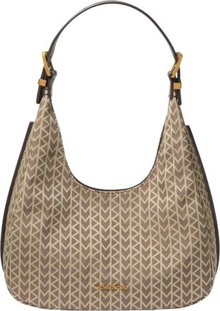 Michael Kors Borsa a spalla Nolita piccola Hobo - - Bags - Donna - Marrone - ONE SIZE