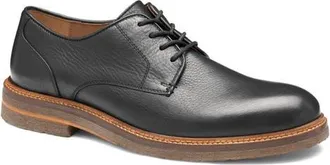 Johnston & Murphy Calder Plain Toe Derby in Black Full Grain at Nordstrom, Size 11.5