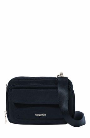 Baggallini Modern Double Zip Crossbody Bag in French Navy at Nordstrom