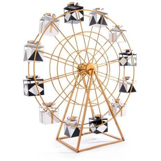 BIZZOTTO Bizzotto - Ruota panoramica in metallo con regali decorazione 178 cm -Rosso-Verde