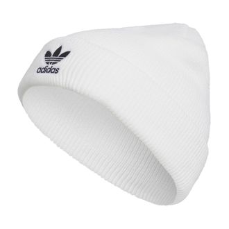 adidas Originals Adidas Originals Womens Trefoil Beanie, White/Black 23, One Size