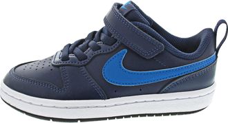Nike Nike Court Borough Low 2, Basketball Shoe, Midnight Navy/Imperial Blue-Black