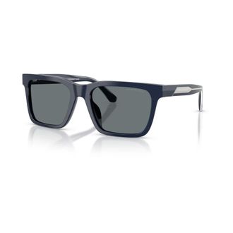 Emporio Armani Sunglasses, male, Blue, Size: 57 MM Square Sunglasses