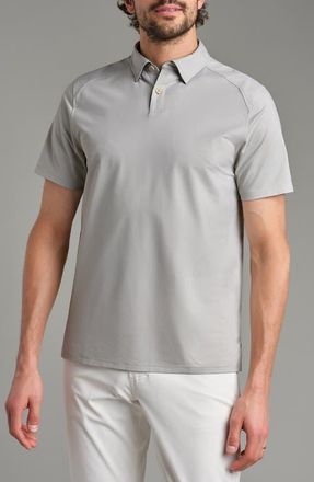 Rhone Commuter Polo in Gray Stone Oxford at Nordstrom, Size Large