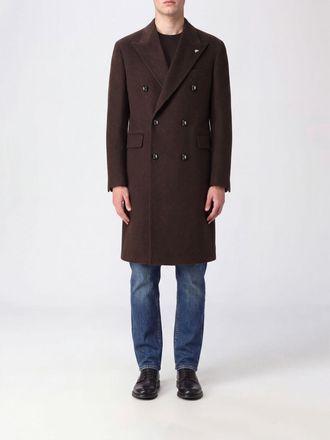 Tagliatore Cappotto lungo doppiopetto in pura lana vergine